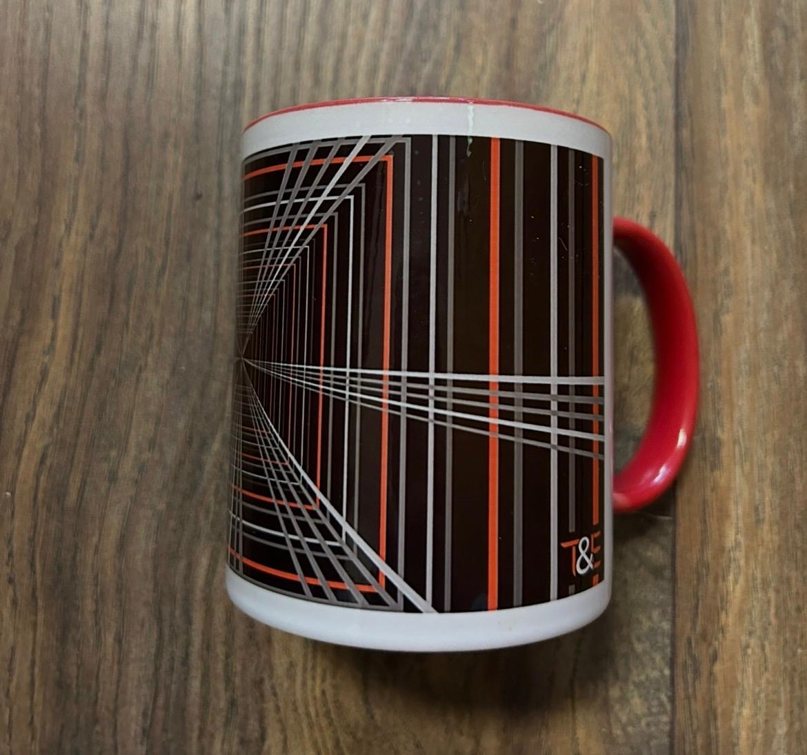 Tasse mit Plaid Logo