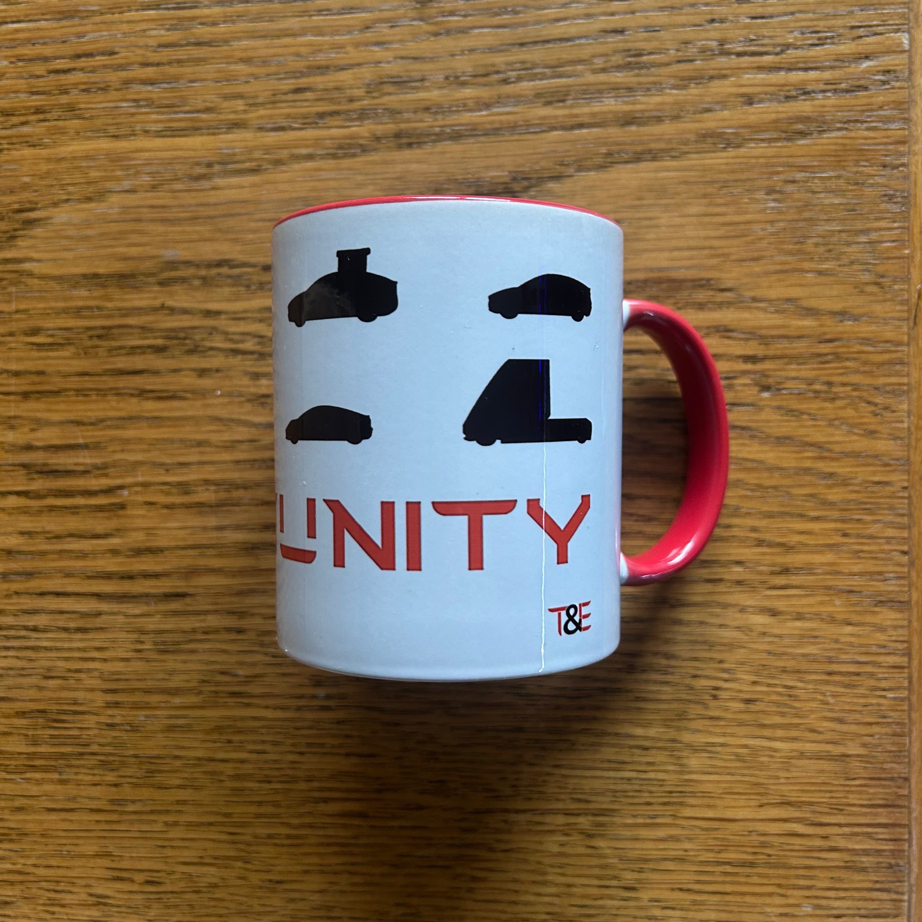 Tasse mit Aufschrift: COMMUNITY